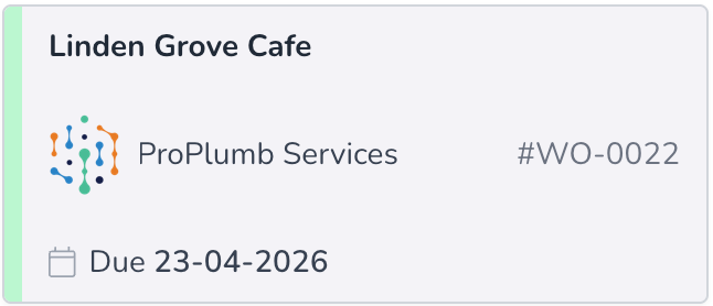 Jobs list view